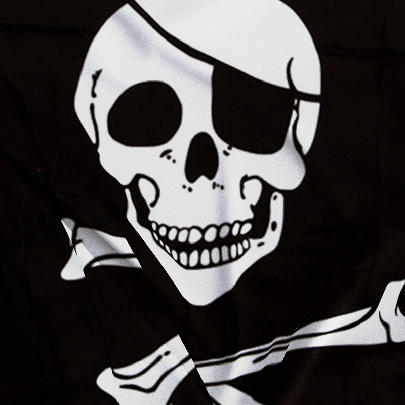Pirate Flag – Jolly Roger Flag - Double-sided Print –