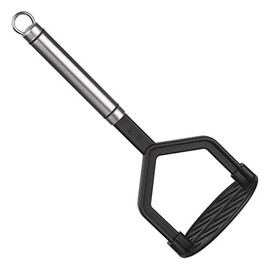 Tala Nylon Potato Masher with Stainless Steel Handle, Ideal for Use with Non-stick Kitchenware, Dishwasher Safe, Ideal for Mashing all Food Types with a Grip Handle for Comfortable Use