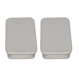 VBESTLIFE 2pcs Alcohol Stove Windproof Mini Portable Camping Stove for Picnic BBQ Camp Hiking (Silver)