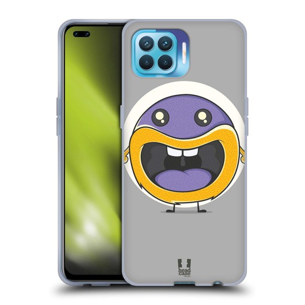 Head Case Designs Wide Mouth O Alphabet Monster Soft Gel