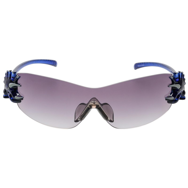 Enix DK-2-3 Dinosaur Sunglasses, Navy, Triceratops, Kids, Ultra Lightweight
