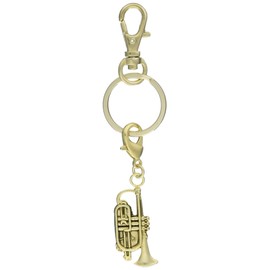 Nakano MM120KHCNG Brass Band Keychain Cornet Gold