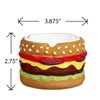 Polystone Ashtray for Home and Office (Cheeseburger)