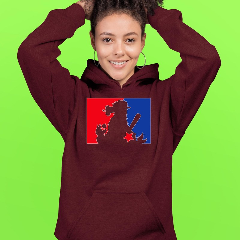 The Pxv Hoodie Philly Baseball Phan Adult 3X-Large Maroon