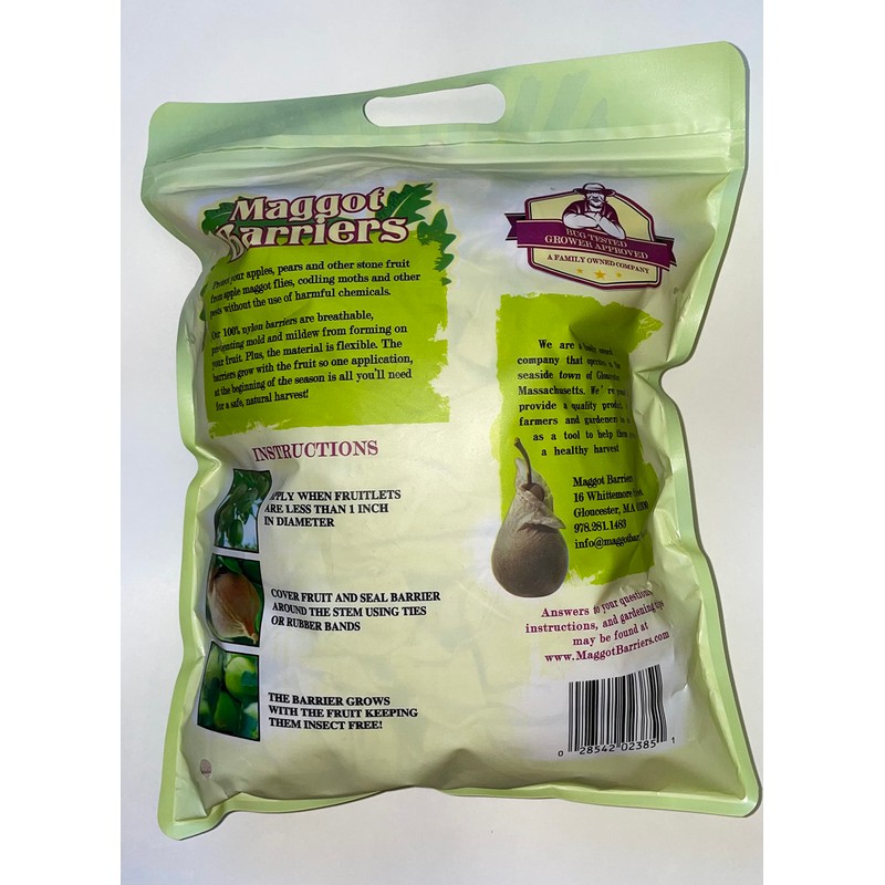 Maggot Barriers Organic - 100 pack