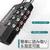 Fosmon (Set of 1) TSA Lock Certified 4 Digit Dial