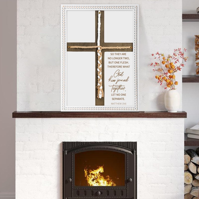 LakWilows Matthew 19:6 Cord of Three Strands Wedding Unity Signs