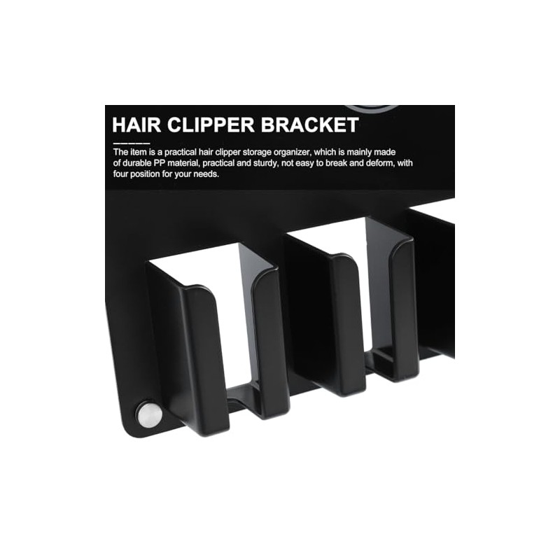POPETPOP Electric Clipper Bracket Barber Clipper Organizer Hanger Holder Hair