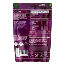 Dose Suplementos Glow Magnesio Colageno 200 Grs Sfn Violeta