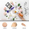 Keshima - Brocha de maquillaje para base Kabuki (punta plana,