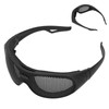 Safety Goggles Impact Resistant Iron Mesh Pattern UV400 for Military