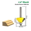 Wilsnsun 1/4 Inch Shank Forming Roundover Beading Router Bit Set