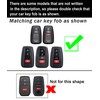 ontto Smart Remote Car Key Cover Fit for Toyota Camry