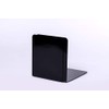 Maul Premium Metal Bookends, 120 x 140 x 140 mm with Surface Protection, 1 Pair