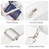 Clear Bag Stadium Approved - Durable Waterproof Crossbody Messenger Purse