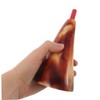 KONTONTY Viking Horn Bull Horn Medieval Trumpet Instrument for Festivals