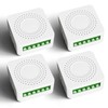 BSEED Smart Switch 4 Pack, WiFi Smart Relay Switch 250V