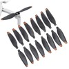 4 Pairs Drone Propellers Replacement Low Noise Quick Release Blades