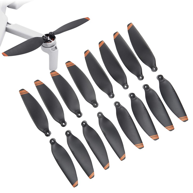 4 Pairs Drone Propellers Replacement Low Noise Quick Release Blades
