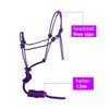 VOANZO HEAVY DUTY ROPE HEADCOLLAR FOR HORSE ADJUSTABLE HEADWEAR FOR