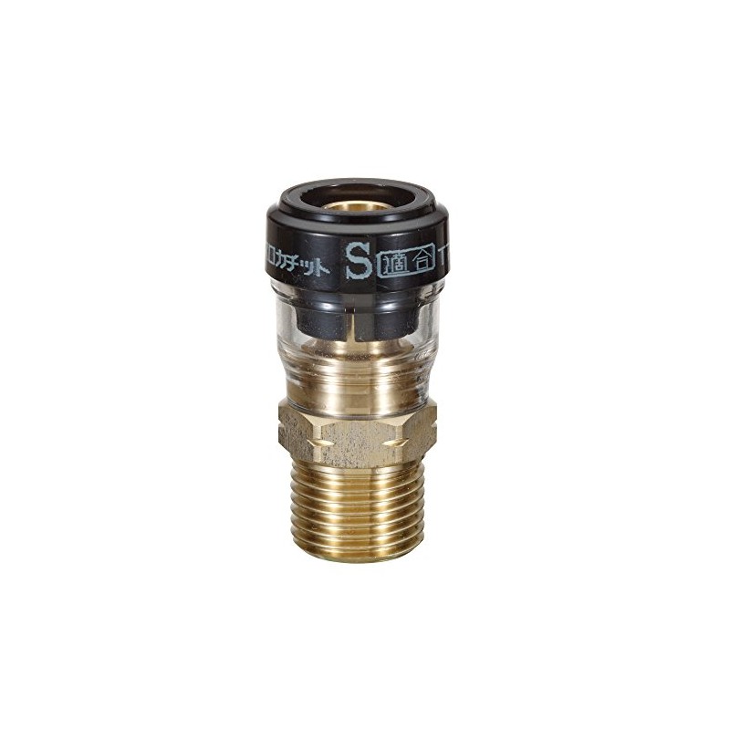 Sekisui Chemical One-Touch Fitting for Crosslinked Polyethylene Pipes, Male Adapter,