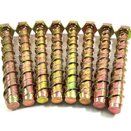 8, M8 x 75 Genuine Thunderbolt Masonry Concrete Anchor Screw with Hexagonal Head (V35156)