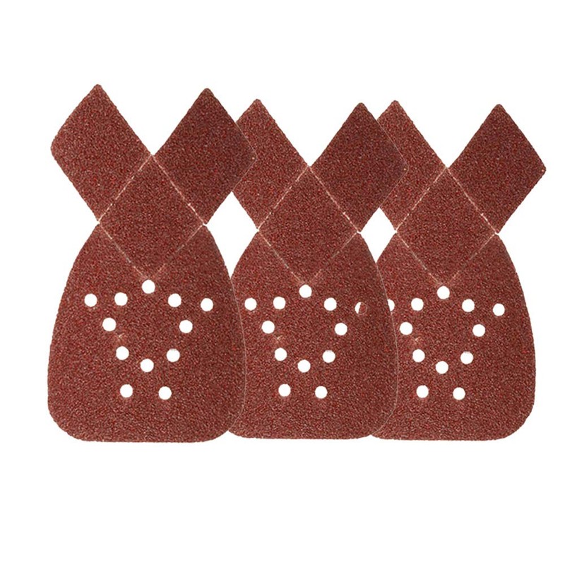 10PCS Mouse Sanding Sheets 40 Grit Fit Black and Decker