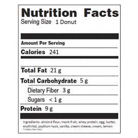 CRAVE KETO KITCHEN **GLUTEN FREE & KETO CHOCOLATE DONUTS- Crave Keto Kitchen