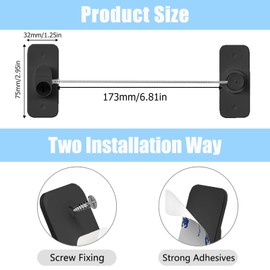 Child Lock for Windows, Refrigerator, Cupboard, Doors, Fridge Lock, No Drilling, Window Lock, Children, Child Lock for Fridges, Washing Machines, Windows, Black
