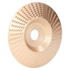 Grinding Shaping Disc Tungsten Carbide 100mm OD 16mm Hole Dia