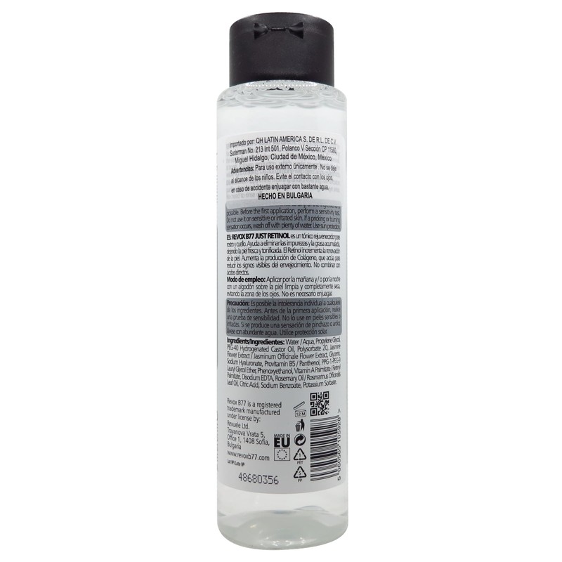 REVOX B77 JUST RETINOL TONICO 250ML