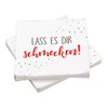 20 Napkins 'Lass es dir schmecken!' 33 x 33 cm