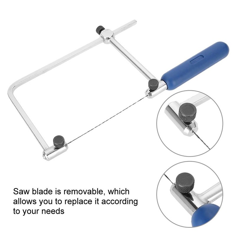 U Shaped Saw, Professional Saw Frame with 6 Spiral Saw