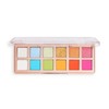 Revolution, The Vibrant Icon Brights Palette, 12 Tonalità di Make-Up