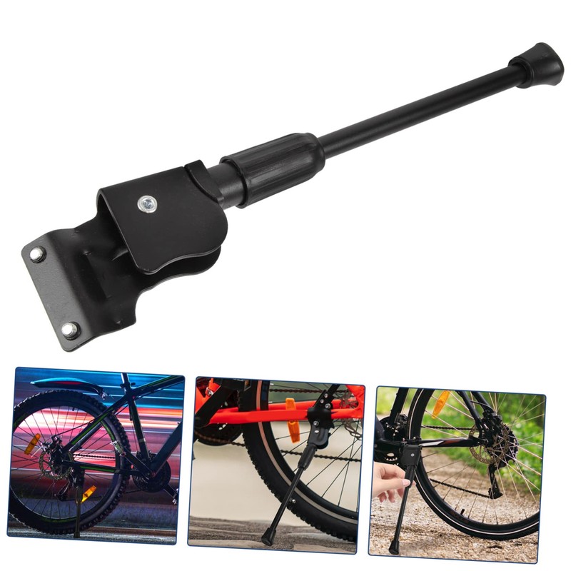 Kisangel Bike Kickstand for Mountain Support Stand Easy to Install
