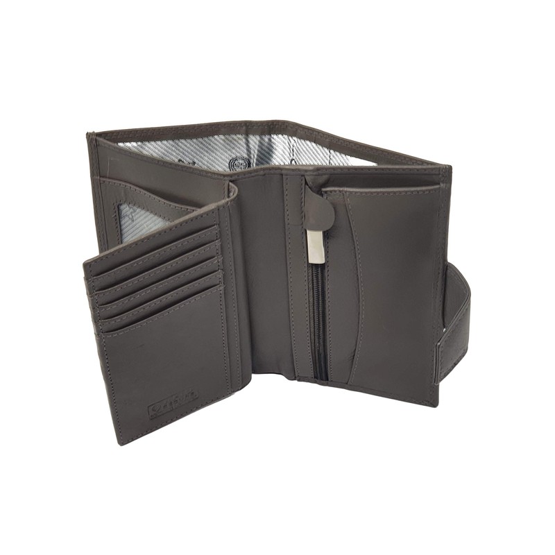 MORUCHA Clutch Wallet for Women Genuine Leather RFID Blocking High