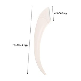 Eyebrow Trimmer Set of 4 Portable Face Razors Precision Blades for Women Curved and Straight Design for Eyebrow Shaping and Facial Hair Removal