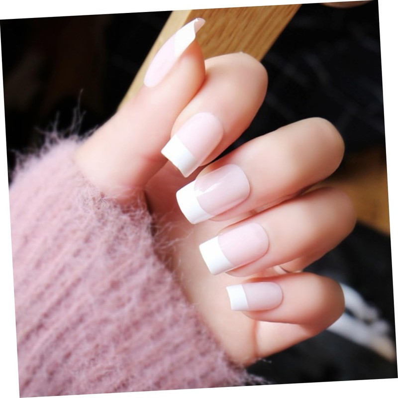 Healeved False Nails False Nail Tips Pcs Abs Material Set