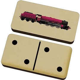 Azeeda 'Princess Elizabeth Steam Train' Domino Set & Box (DM00037063)