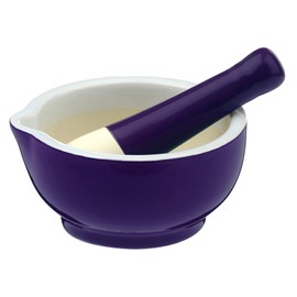 BIA SCOOP! Mortar & Pestle Purple, 12.5 x 12 x 6 cm