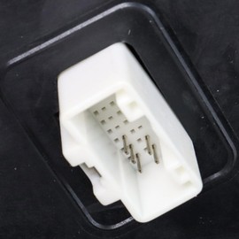 TRQ Right Mirror Power with Heat Manual Folding with Chrome Cover Passenger Side Compatible with 2007-2013 Toyota Tundra TO1321300