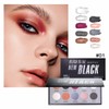 Maffick Paleta de Sombras de Ojos, 10 Colores, Negro y