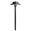 Kichler 15480CBR One Light Path Light, Centennial Brass, 8.5"