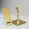 IML Gold Stainless Steel Adjustable Shoe Display Stand Holder