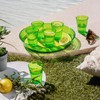 omada Design 6 Water Glasses 270 ml, Stackable, Shatterproof, Reusable,