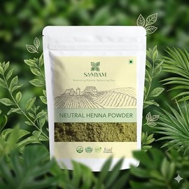 SAMYAM Colorless Henna Powder/Neutral Henna/Cassia Henna - 1kg Pack Natural Hair Conditioner, PPD & Chemical Free