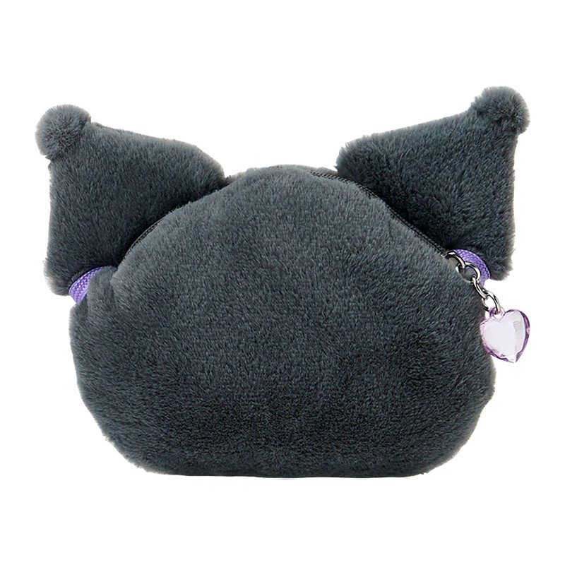 Sanrio 639702 Face Shaped Neck Coin Case, Chromi Cotton, Polyester,