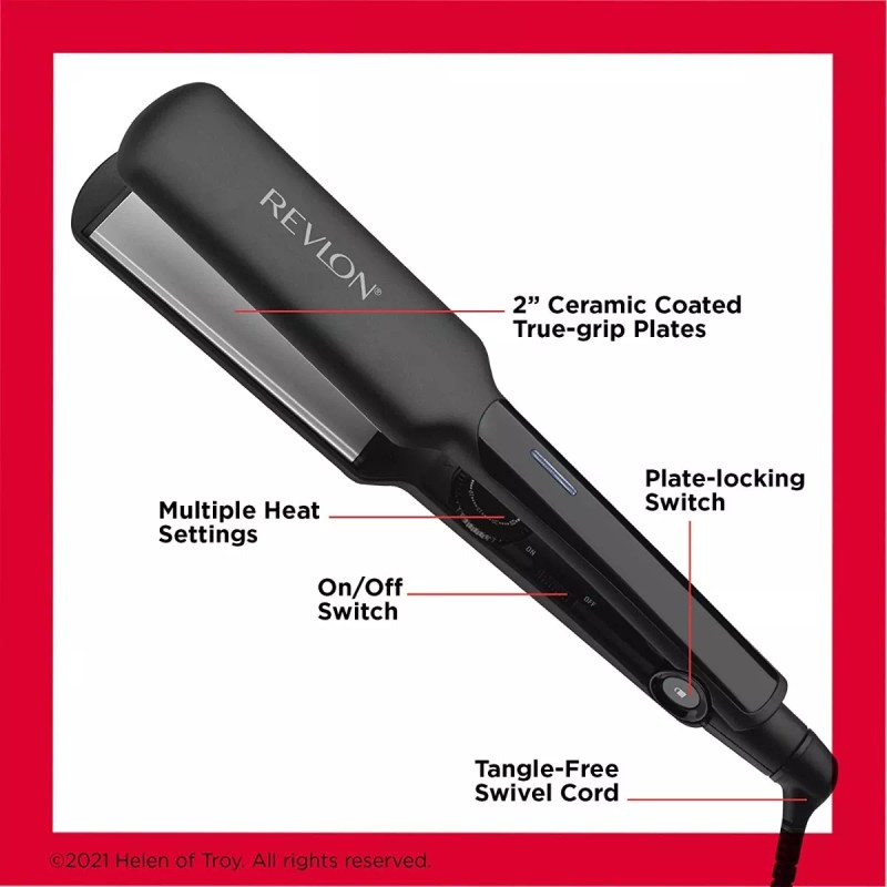 Revlon Combo Alaciadora Revlon Ceramica 1 1/2 1875w 3pz