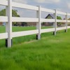4 PCS Adjustable Fence Post Brackets Post Support, Fit Wood