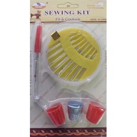 Travel Sewing Kit Set 14 Needles, and 3 nimbles . Sewing Kit (Color May Vary)